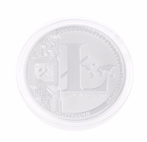 Pièce d’un Litecoin en argent - the bitcoin club 