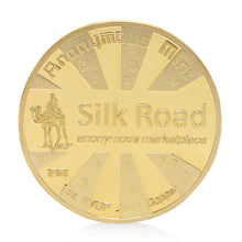 Pièce Or/Argent Silk Road Bitcoin - the bitcoin club 