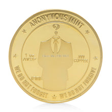 Pièce de Bitcoin - Edition spéciale Anonymous - Souvenir - the bitcoin club 