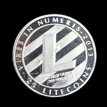 Pièce Litecoin en argent - the bitcoin club 