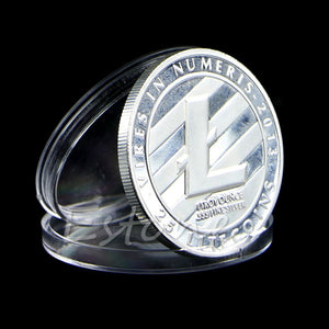 Pièce Litecoin en argent - the bitcoin club 