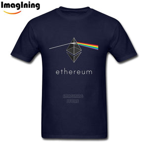 Tee shirt Ethéreum - Imitation logo de Pink Floyd - the bitcoin club 