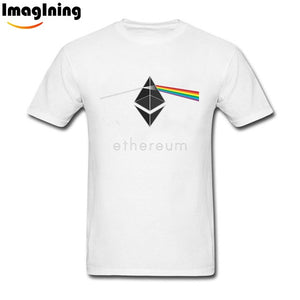 Tee shirt Ethéreum - Imitation logo de Pink Floyd - the bitcoin club 