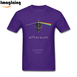 Tee shirt Ethéreum - Imitation logo de Pink Floyd - the bitcoin club 