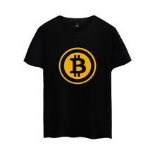 Tee shirt - logo du Bitcoin - motif simple - the bitcoin club 