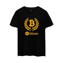 Tee shirt - logo du Bitcoin - motif simple - the bitcoin club 