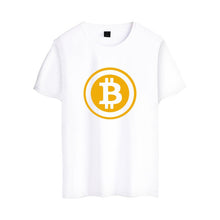 Tee shirt - logo du Bitcoin - motif simple - the bitcoin club 