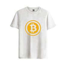 Tee shirt - logo du Bitcoin - motif simple - the bitcoin club 