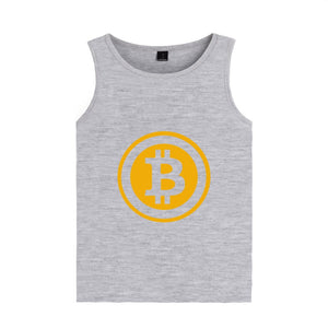 Débardeur/Top Logo Bitcoin basique - the bitcoin club 