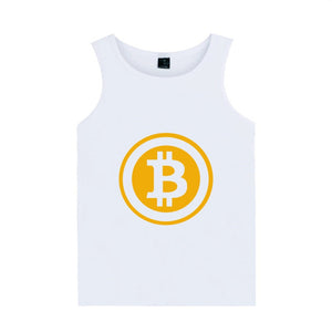 Débardeur/Top Logo Bitcoin basique - the bitcoin club 