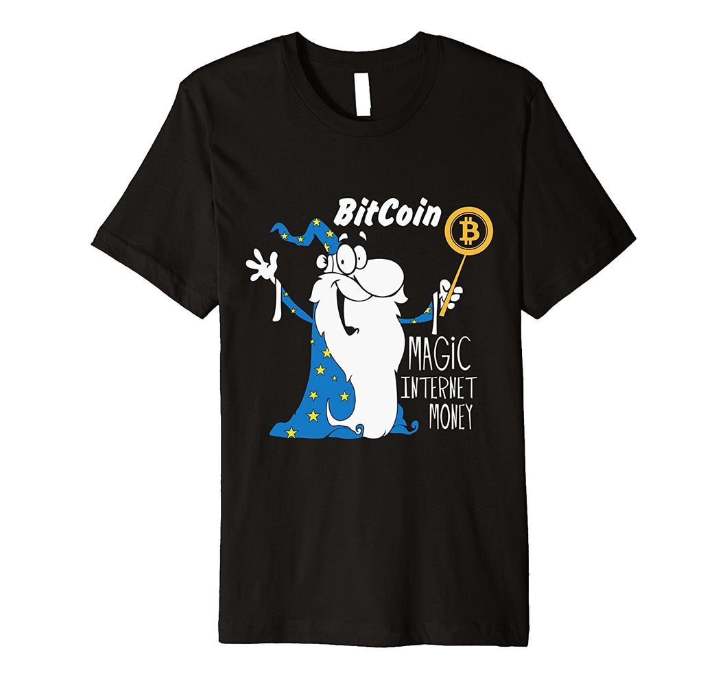 Tee Shirt homme « Bitcoin Magic Internet Money » - the bitcoin club 