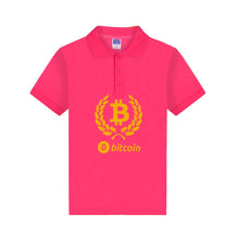 Polo Bitcoin logo/Couronne de laurier - the bitcoin club 