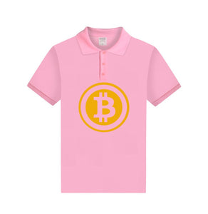 Polo Bitcoin logo/Couronne de laurier - the bitcoin club 