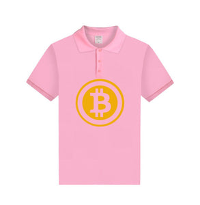 Polo Bitcoin logo/Couronne de laurier - the bitcoin club 