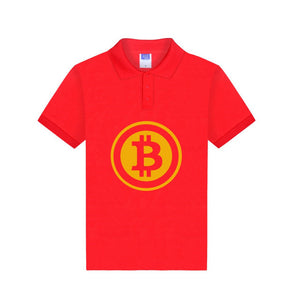 Polo Bitcoin logo/Couronne de laurier - the bitcoin club 