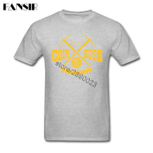 Tee shirt homme "Coin rush" - Minneur/minning - the bitcoin club 