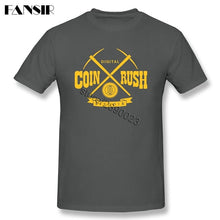 Tee shirt homme "Coin rush" - Minneur/minning - the bitcoin club 