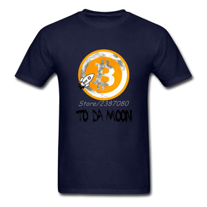 Tee Shirt - Bitcoin to the moon ! - the bitcoin club 