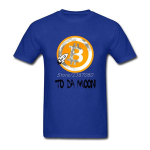 Tee Shirt - Bitcoin to the moon ! - the bitcoin club 