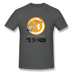 Tee Shirt - Bitcoin to the moon ! - the bitcoin club 