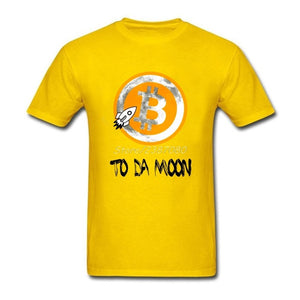 Tee Shirt - Bitcoin to the moon ! - the bitcoin club 