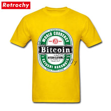 Tee Shirt - Bitcoin parodie Heineken - the bitcoin club 