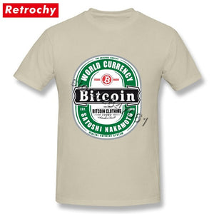 Tee Shirt - Bitcoin parodie Heineken - the bitcoin club 