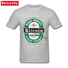 Tee Shirt - Bitcoin parodie Heineken - the bitcoin club 