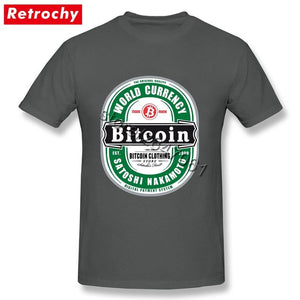 Tee Shirt - Bitcoin parodie Heineken - the bitcoin club 