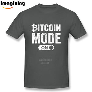 Tee shirt "Bitcoin Mode: On" - the bitcoin club 