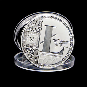 Pièce d’un Litecoin en argent - the bitcoin club 