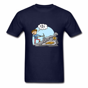 Tee Shirts - Miner bitcoins - Mineur de Bitcoins - the bitcoin club 