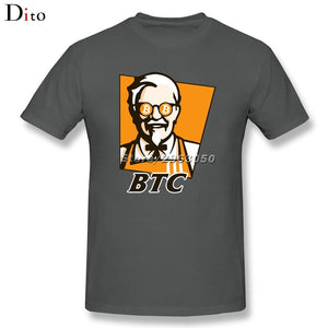 Tee shirt - KFC parodie Bitcoin/BTC - the bitcoin club 