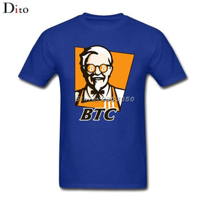 Tee shirt - KFC parodie Bitcoin/BTC - the bitcoin club 