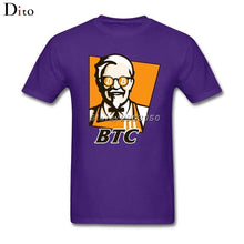 Tee shirt - KFC parodie Bitcoin/BTC - the bitcoin club 