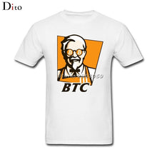 Tee shirt - KFC parodie Bitcoin/BTC - the bitcoin club 