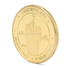 Pièce de Bitcoin - Edition spéciale Anonymous - Souvenir - the bitcoin club 