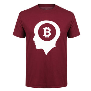 Tee shirt Bitcoin in Brain/Bitcoin dans la tête - the bitcoin club 