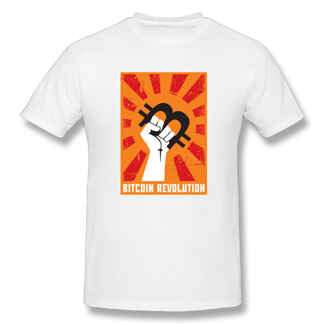 Tee Shirt Bitcoin Parodie Revolution communiste - the bitcoin club 