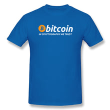 Tee Shirt Bitcoin: "In Cryptography We Trust" - the bitcoin club 