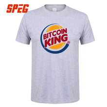 Tee Shirt Bitcoin King - Parodie Burger King - the bitcoin club 