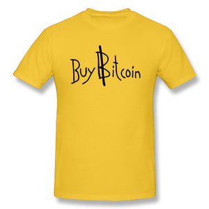 Tee Shirt  "Buy Bitcoin" Cryptocurrency - the bitcoin club 