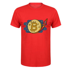 Tee shirt Bitcoin fusée - the bitcoin club 