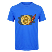 Tee shirt Bitcoin fusée - the bitcoin club 