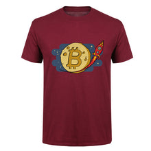 Tee shirt Bitcoin fusée - the bitcoin club 