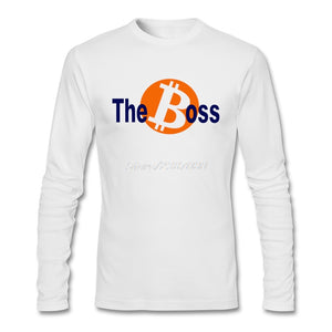 Tee Shirt/Sweat shirt - The Boss Bitcoin - the bitcoin club 