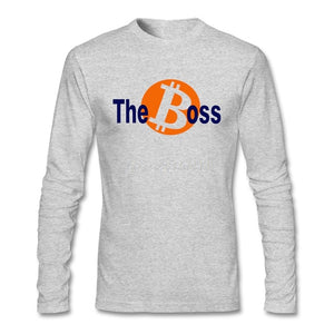 Tee Shirt/Sweat shirt - The Boss Bitcoin - the bitcoin club 