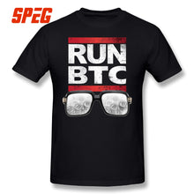 Tee Shirts homme - Parodie de RUN DMC / RUN BTC - the bitcoin club 