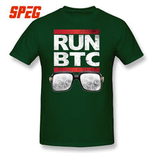 Tee Shirts homme - Parodie de RUN DMC / RUN BTC - the bitcoin club 